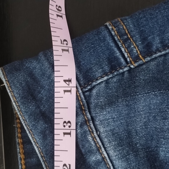 L&B boyfriend distressed front jeans size 10 lucky & blessed - Picture 6 of 8